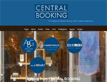 Tablet Screenshot of centralbookingnyc.com